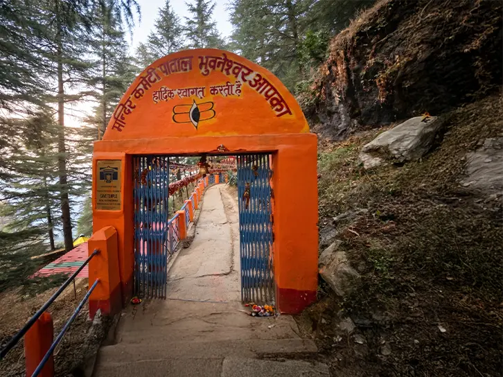 Patal Bhuvaneshwar cave temple visit and farewell dinner at Misty Mountains