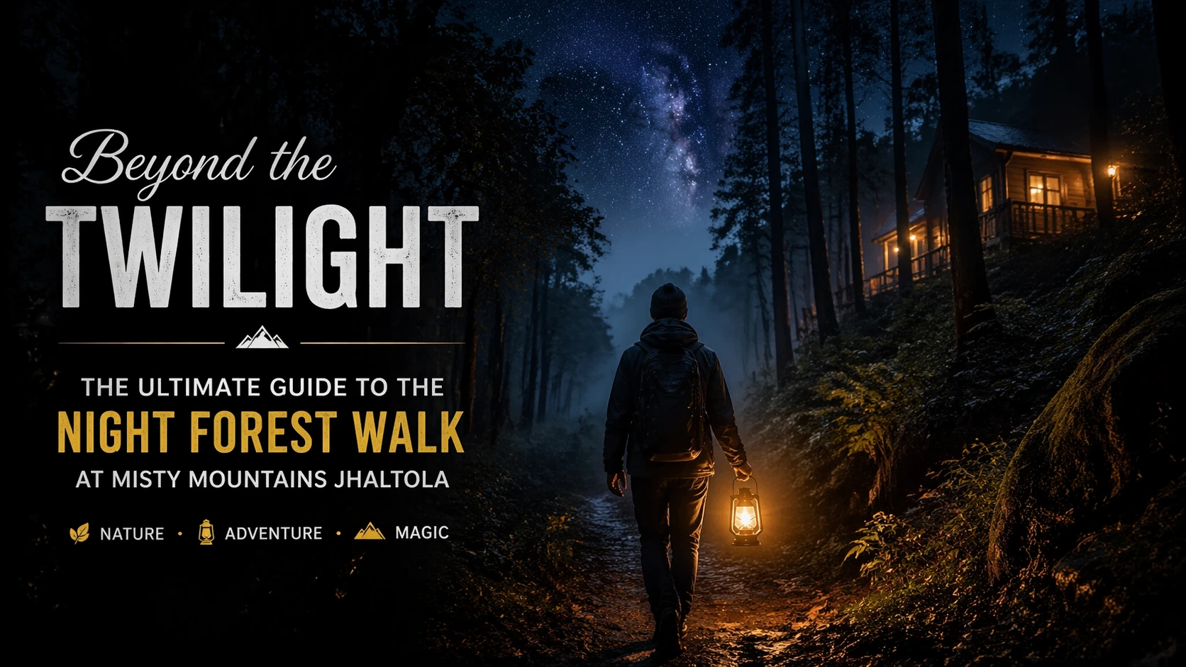 Beyond the Twilight: The Ultimate Guide to the Night Forest Walk at Misty Mountains Jhaltola